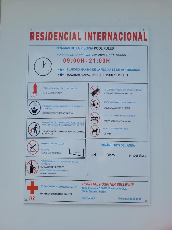 Mar Azul Apartment Puerto de la Cruz  Ngoại thất bức ảnh